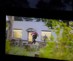 	M jak miłość nowy sezon po wakacjach 2025. Paweł (Rafał Mroczek), Dominik Walat (Bartosz Surówka) na planie