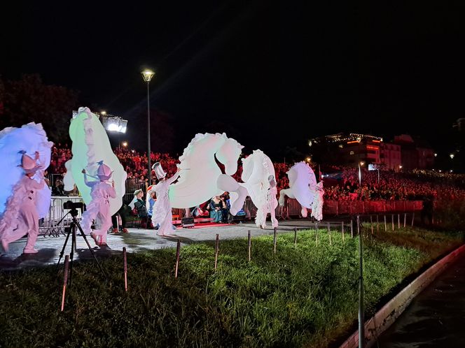 Małopolskie Królewskie Widowisko na Wiśle w ramach 24. Parady Smoków