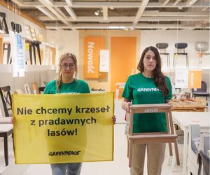 Protest Greenpeace w Jankach 16.09.2025