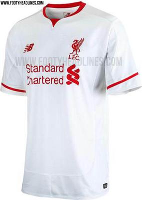 Liverpool FC koszulka wyjazdowa na sezon 2015/2016
