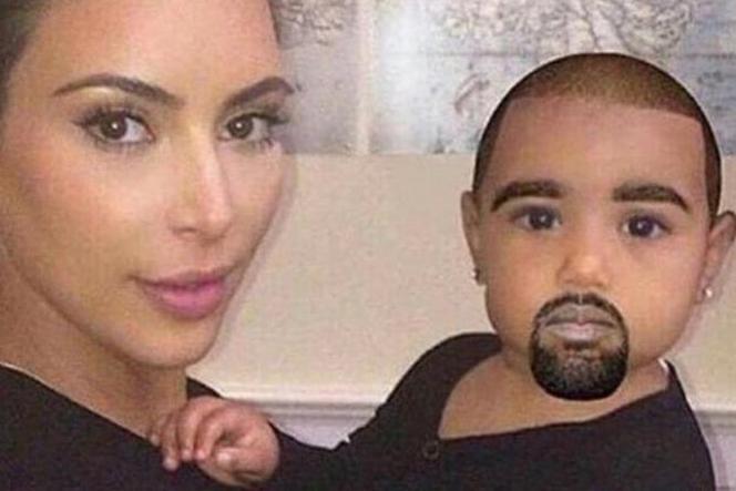 Saint West - imię syna Kim Kardashian oczami internautów