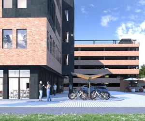 To miejsce w Olsztynie zmieni się nie do poznania. Powstaje tu centrum biznesowe. Na jakim etapie są prace?