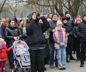 Marsz ku pamięci tragicznie zmarłego Wojtka w Piotrkowie Tryb.