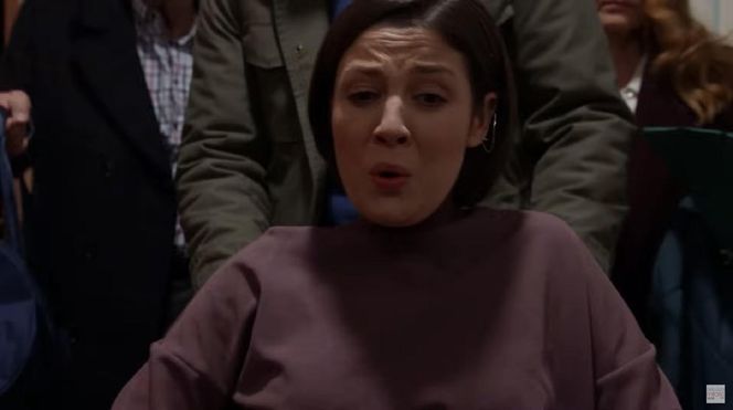 Pierwsza miłość odc. 4019. Kinga (Aleksandra Zienkiewicz), Janek (Maciej Mikołajczyk)