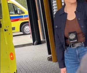 Na sygnale nowy sezon. Inspektor Urszula Krzaklewska (Małgorzata Tuszyńska) na planie