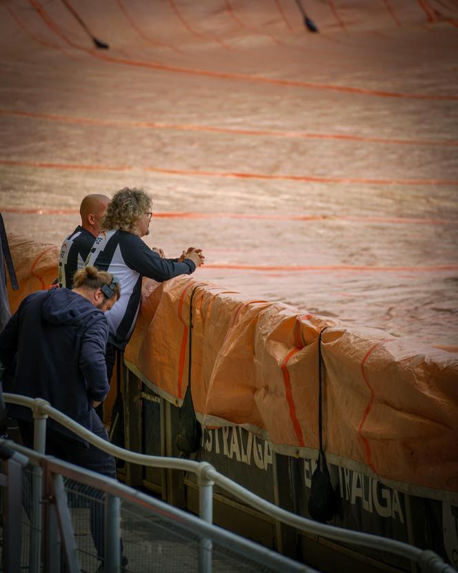 Stal Gorzów - GKM Grudziądz. Kibice przez ponad 5 godzin byli uwięzieni na stadionie, a mecz się nie odbył!