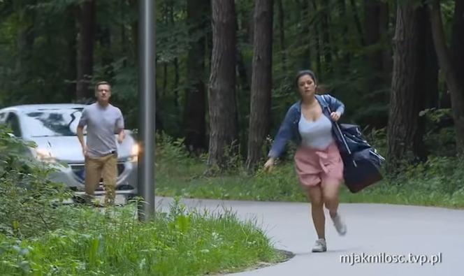 M jak miłość, odcinek 1541: Kinga ucieknie od Piotrka. Nie zniesie dłużej oskarżeń o romans z Pawłem - WIDEO