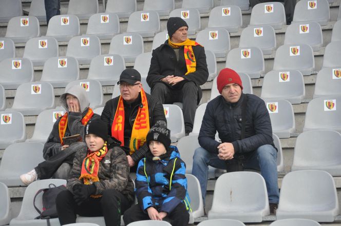 Kibice na meczu Korona Kielce - Górnik Zabrze. 1.12.2024