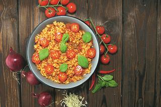 Szybkie i proste risotto pomidorowe