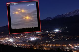 Tajemnicze punkty świetlne na polskim niebie. Wojsko komentuje