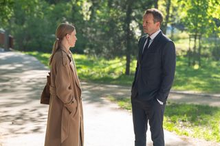 Barwy szczęścia, odcinek 3236: Jagoda (Karolina Rzepa), Bruno (Lesław Żurek)