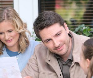 M jak miłość odc. 1881. Julia (Marta Chodorowska), Nadia (Mira Fareniuk), Dima (Michaił Pszeniczny)