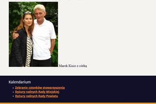 Aleksandra Kisio z ojcem