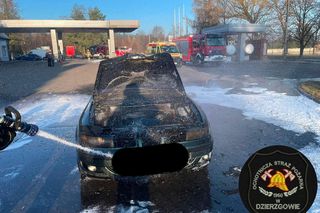 Młody mężczyzna spłonął na stacji benzynowej. Co było przyczyną tragedii?