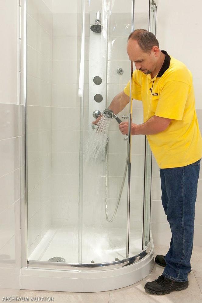 Montaż kabiny prysznicowej kolejne czynności