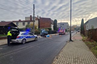 Pijana kierująca wjechała w przydrożną latarnię