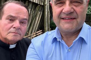 Cezary Żak i Piotr Pręgowski (wójt Kozioł i Pietrek z serialu Ranczo) prywatnie na Instagramie