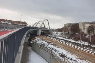 Otwarcie drugiej jezdni wiaduktu Biskupia Górka w Gdańsku 29.01.2021 r.