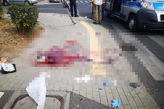 Dramat w Bydgoszczy! Nie żyje pieszy uderzony przez znak drogowy! [ZDJĘCIA]