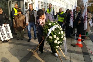 Pikieta nauczycieli w Bydgoszczy