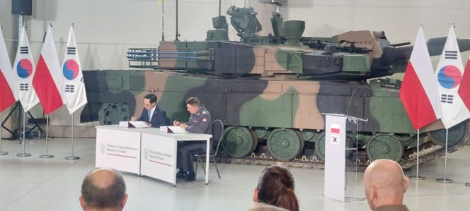 Podpisanie umowy na czołgi K2GF oraz K2PL