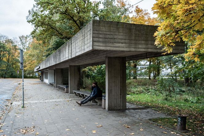 Brutalistyczna wiata: Westerplatte w Gdańsku