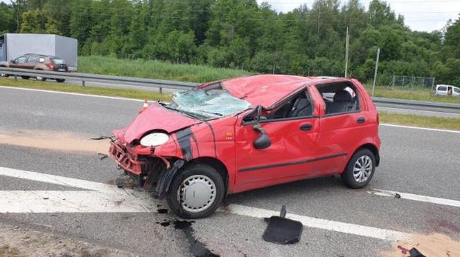 Wypadek na S7