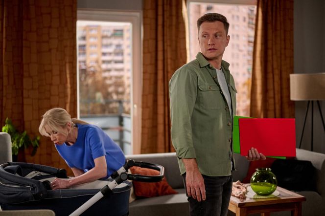 	Na Wspólnej odc. 4048. Ewa (Ewa Gawryluk), Igor (Jakub Wesołowski)