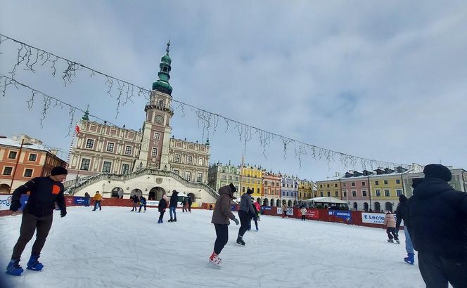 Zamojskie lodowisko  w sezonie  2024- 2025