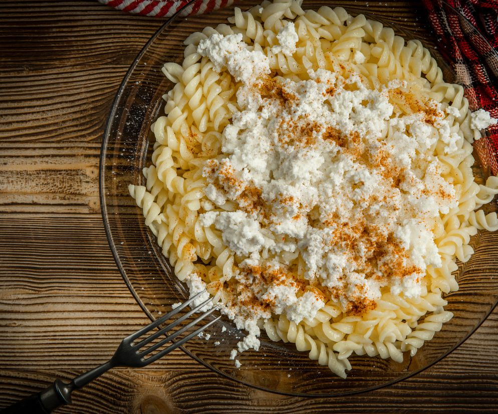 Idealny makaron z twarogiem i cynamonem