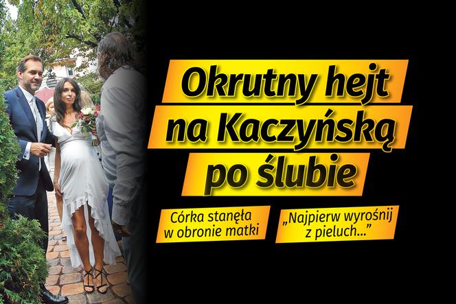 Okrutny hejt na Kaczyńską po ślubie