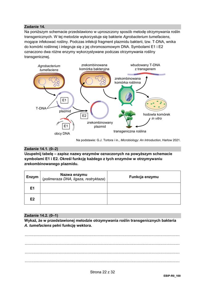 Matura 2025 - biologia