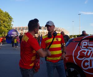 Jagiellonia-Poniewież. Liga Mistrzów i Eska Summer City na Stadionie Miejskim w Białymstoku