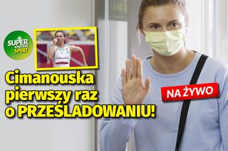 Kryscina Cimanouska - konferencja prasowa. Prześladowana sportsmenka już w Polsce! [NA ŻYWO]