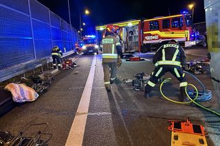 Tragedia na S2 pod Warszawą. Pięć osób nie żyje w wyniku wypadku drogowego w pobliżu Konotopy!