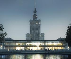 Pawilon „Emilia” w Warszawie po odbudowie, wizualizacja
