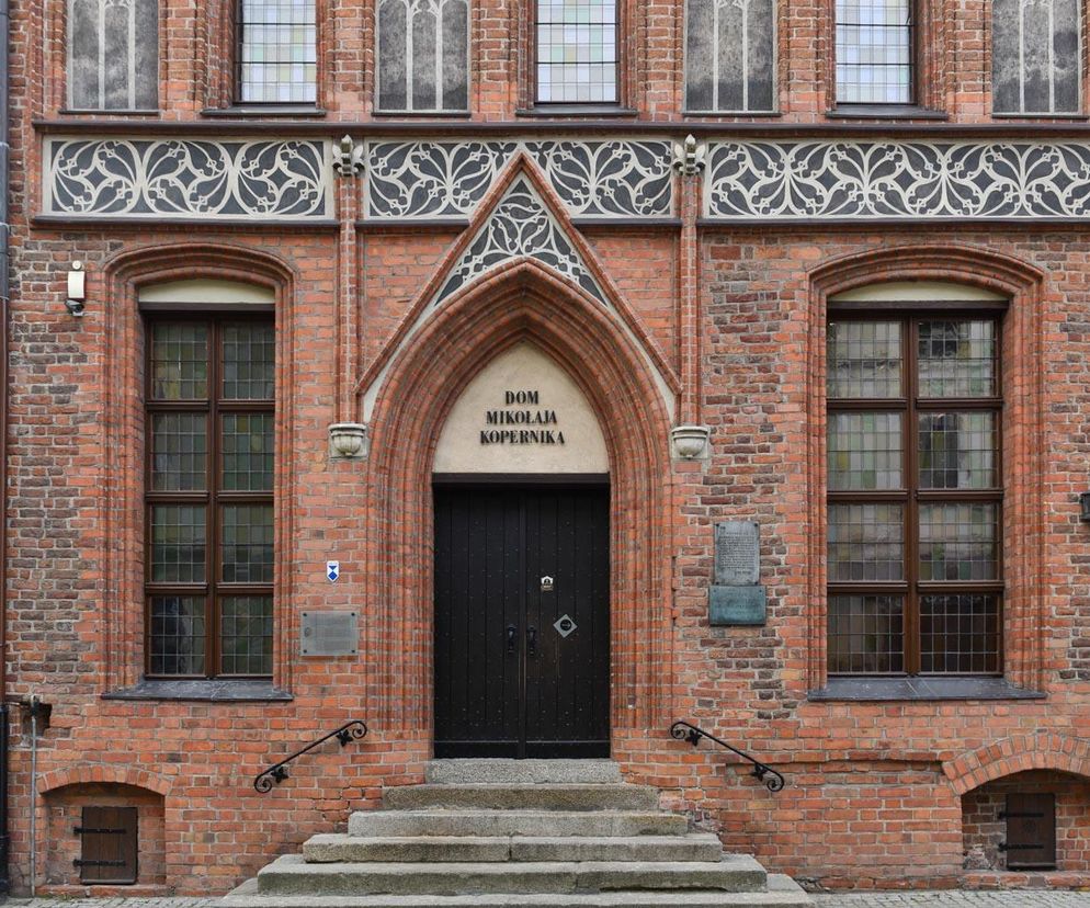 Dom Kopernika na zdjęciu