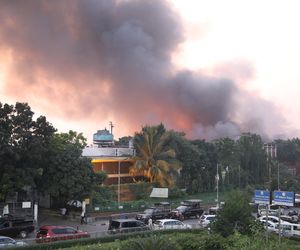 Na lotnisku w Dhace, stolicy Bangladeszu, doszło do pożaru