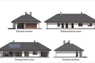 Projekt domu Wygodny od Muratora - wizualizacje i plan