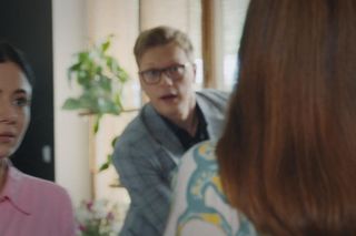 M jak miłość odc. 1826. Iza (Adriana Kalska), Radek (Philippe Tłokiński), Aneta (Ilona Janyst)