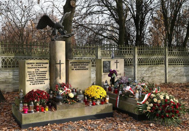Grób posła PiS, Zbigniewa Wassermanna