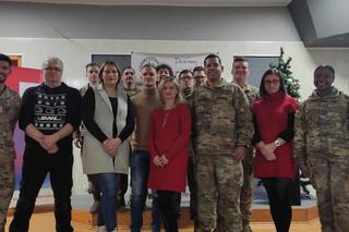 Spotkanie z żołnierzami amerykańskimi w gminie Łubianka zorganizowane przez Stowarzyszenie 553