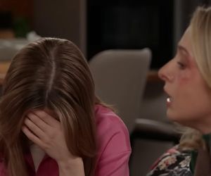 Pierwsza miłość odc. 4025. Kaja (Elżbieta Trzaskoś), Kalina (Magdalena Wieczorek)