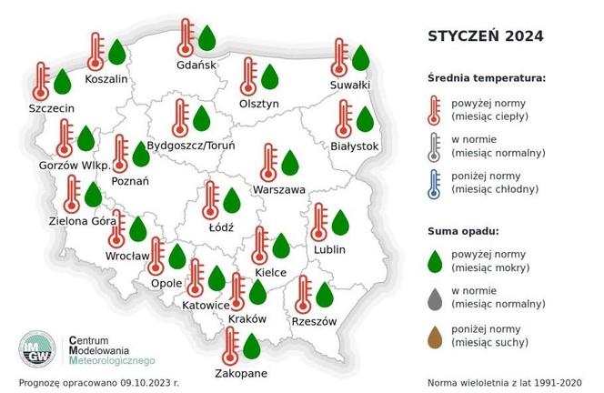Pogoda w Wigilię i Święta Bożego Narodzenia zaskoczy! IMGW opublikowało prognozę