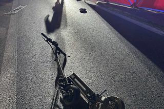 Wypadek w miejscowości Błonie-Wieś. Nie żyje dwóch użytkowników hulajnogi