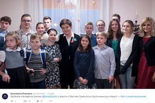 Beata Szydło odwiedziła dzieci z Domu Dziecka