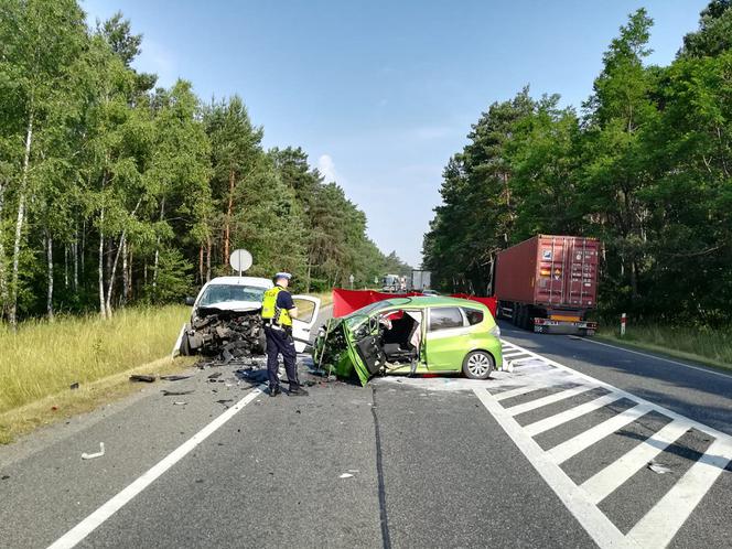 Tragiczny wypadek na DK 10 w Cierpicach