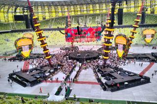 Ed Sheeran w Gdańsku. Niesamowite widowisko. Ponad 50 tys. ludzi na stadionie