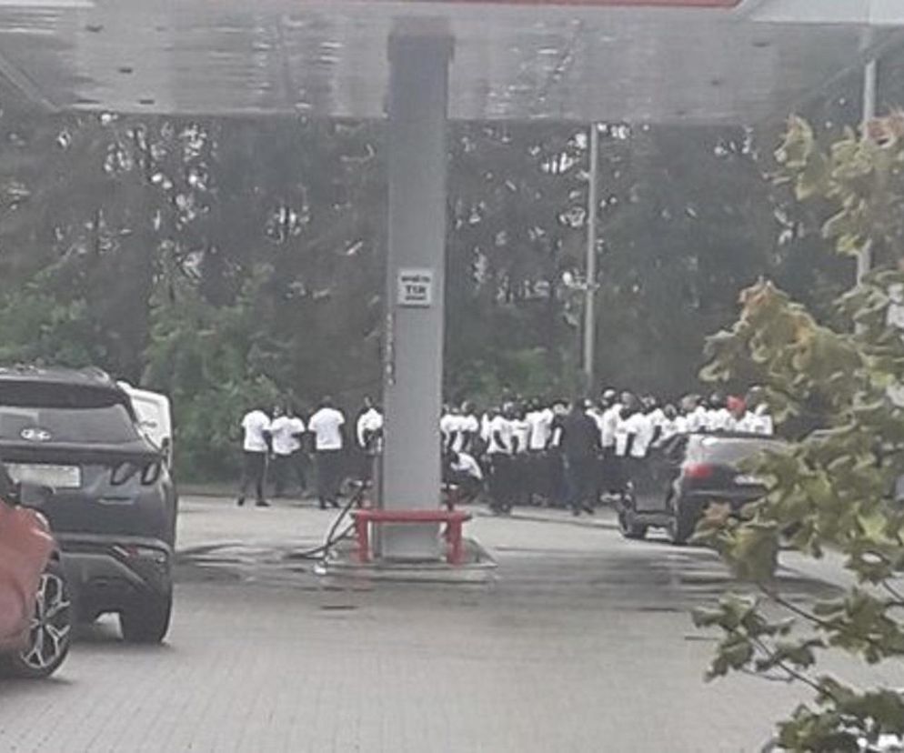 Ustawka pseudokibiców pod Piłą