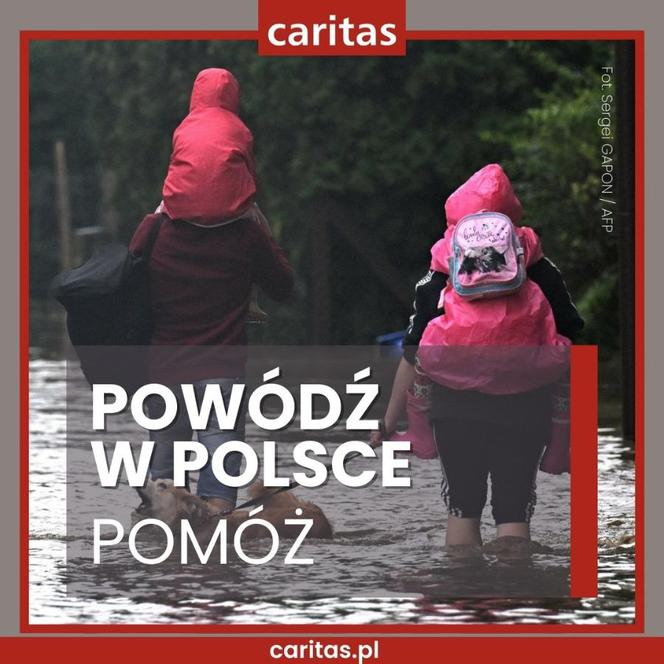 Zbiórka darów rzeczowych i pieniędzy dla powodzian w siedleckiej Caritas